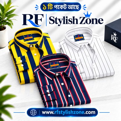 Formal Steep Shart (Full sieeve)Cotton Febrick