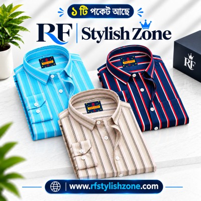 Formal Steep Shart (Full sieeve)Cotton Febrick